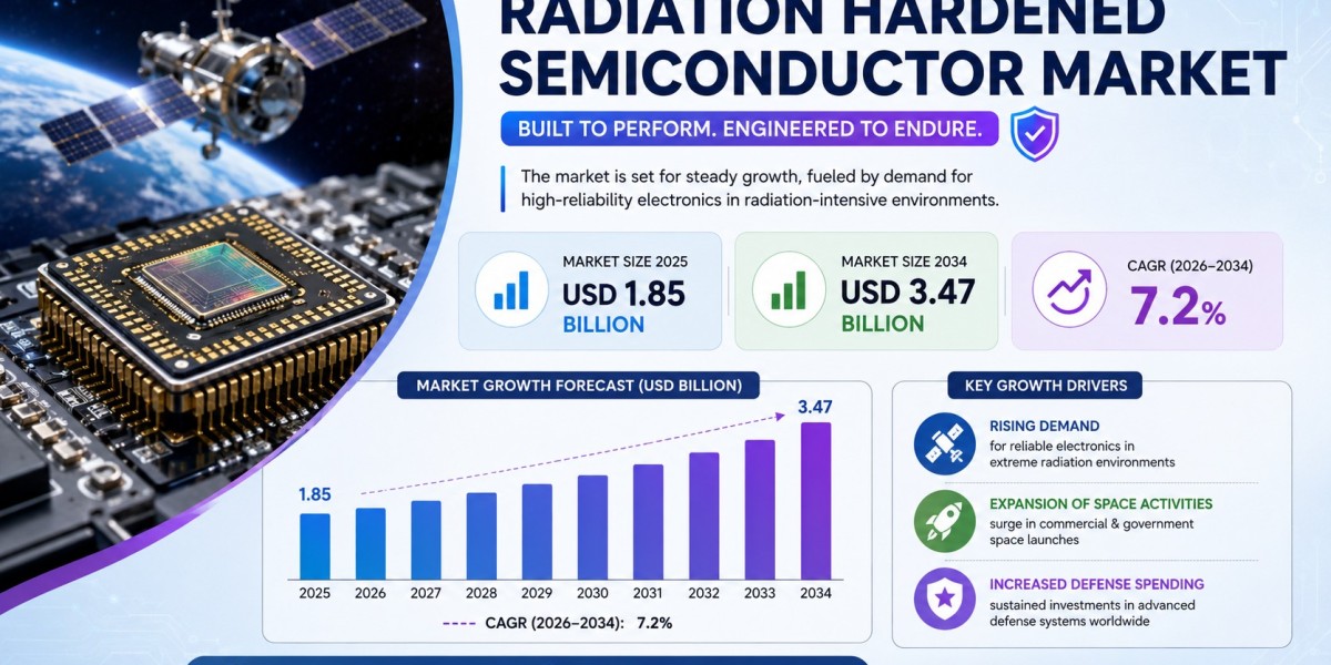 Global Radiation Hardened Semiconductor Market Growing at 7.2% CAGR 2034