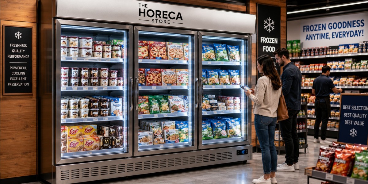Glass Door Merchandising Freezer: The Ideal Display Freezer for Retail and Foodservice Businesses