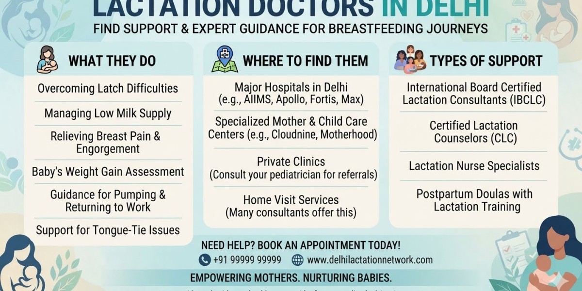 How Do Lactation Doctors in Delhi Help New Mothers?
