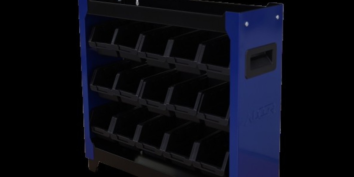 11-inch 2-drawer Mini Toolbox: Sturdy, High Load Capacity, Large Capacity, Reliable for Heavy-Duty Work