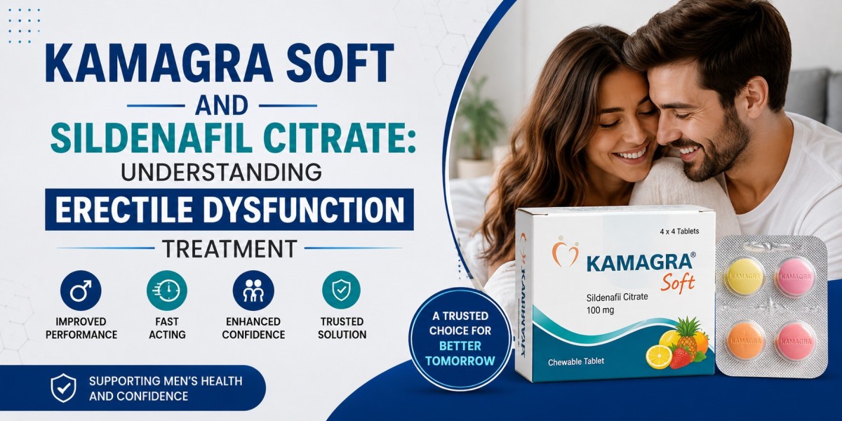 Kamagra Soft and Sildenafil Citrate: Understanding Erectile Dysfunction Treatment