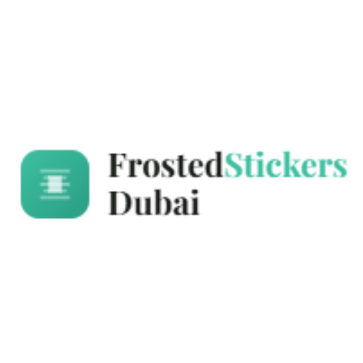 Custom Frosted Sticker Profile Picture
